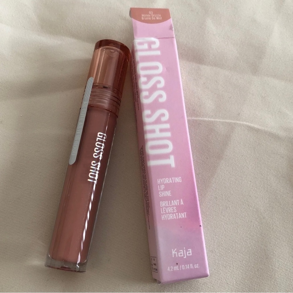 Kaja Beauty Gloss Shot Hydrating Lip Shine 03 Honey Drizzle 4.2ml NIB